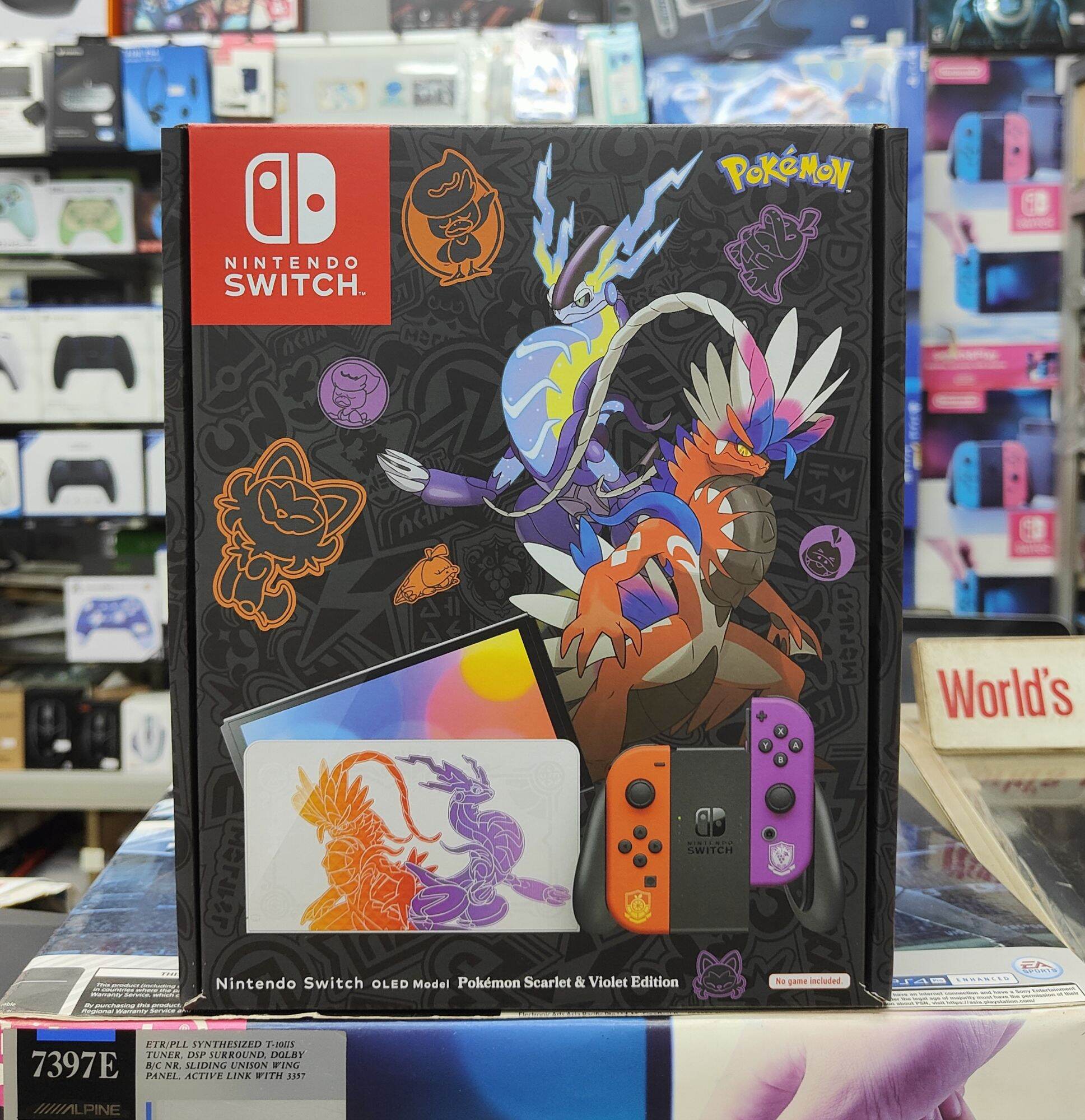 Nintendo Switch Console OLED Singapore Local set ( Bundle 6 Free Gifts )