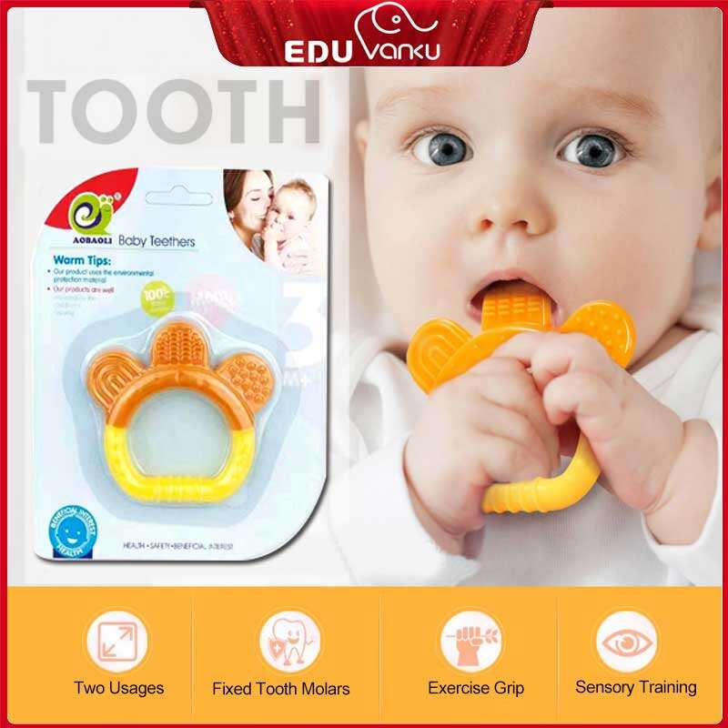 Baby Teething Toys for Newborn Infants  6+Months BPA Free Safe Silicone Silicone Chew Sucking Baby Toys