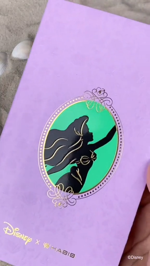 Disney x HABIB Princess Ariel Gold Wafer Coin, 999.9 Gold (0.20G)