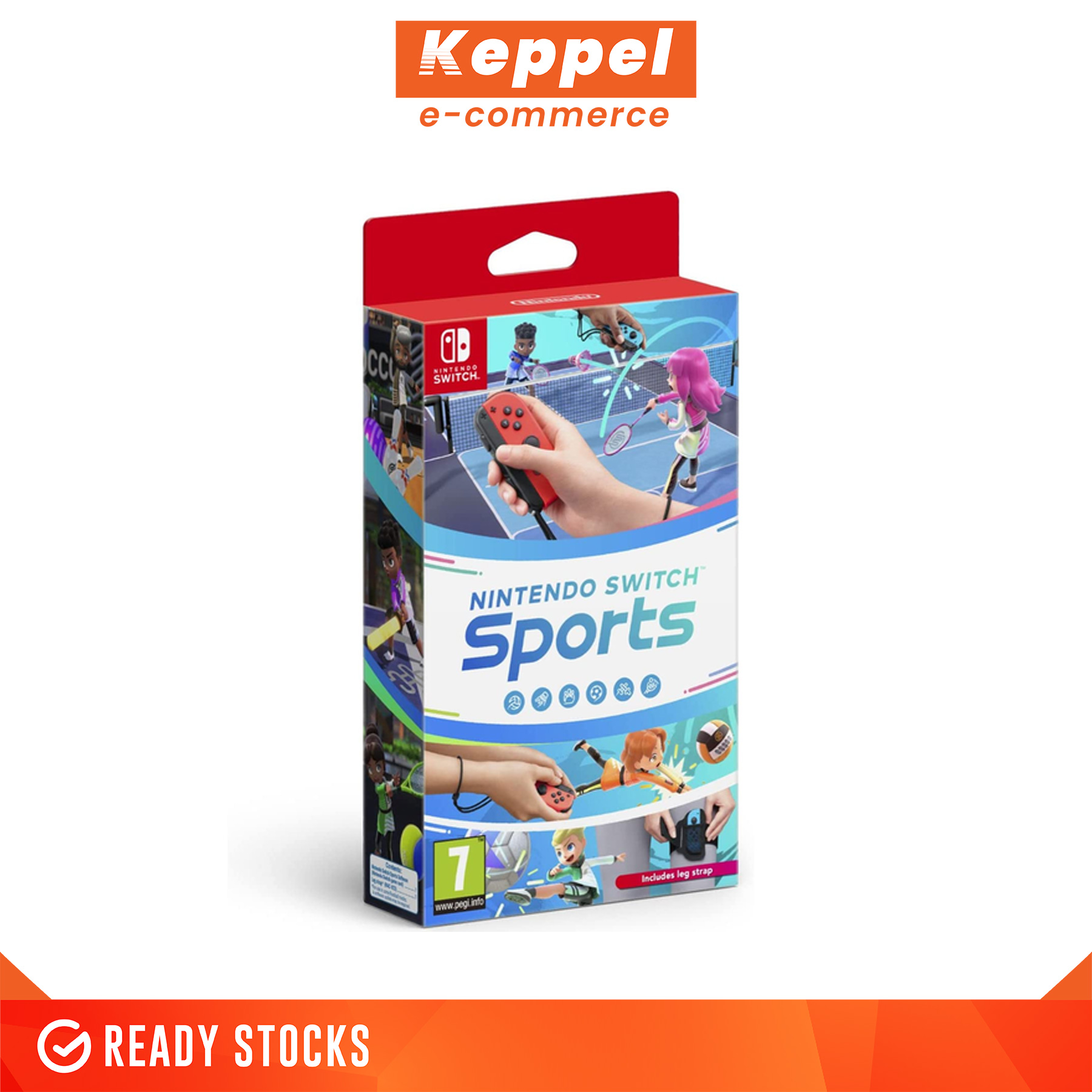 Nintendo Switch Sports (Includes Leg Strap) - Nintendo Switch