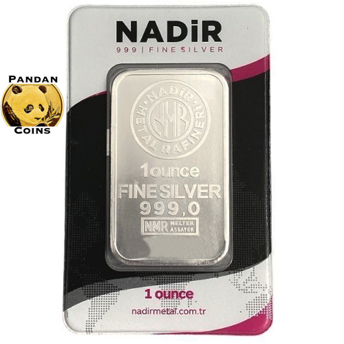 Nadir Metal Refinery 999 Silver Bar 1oz