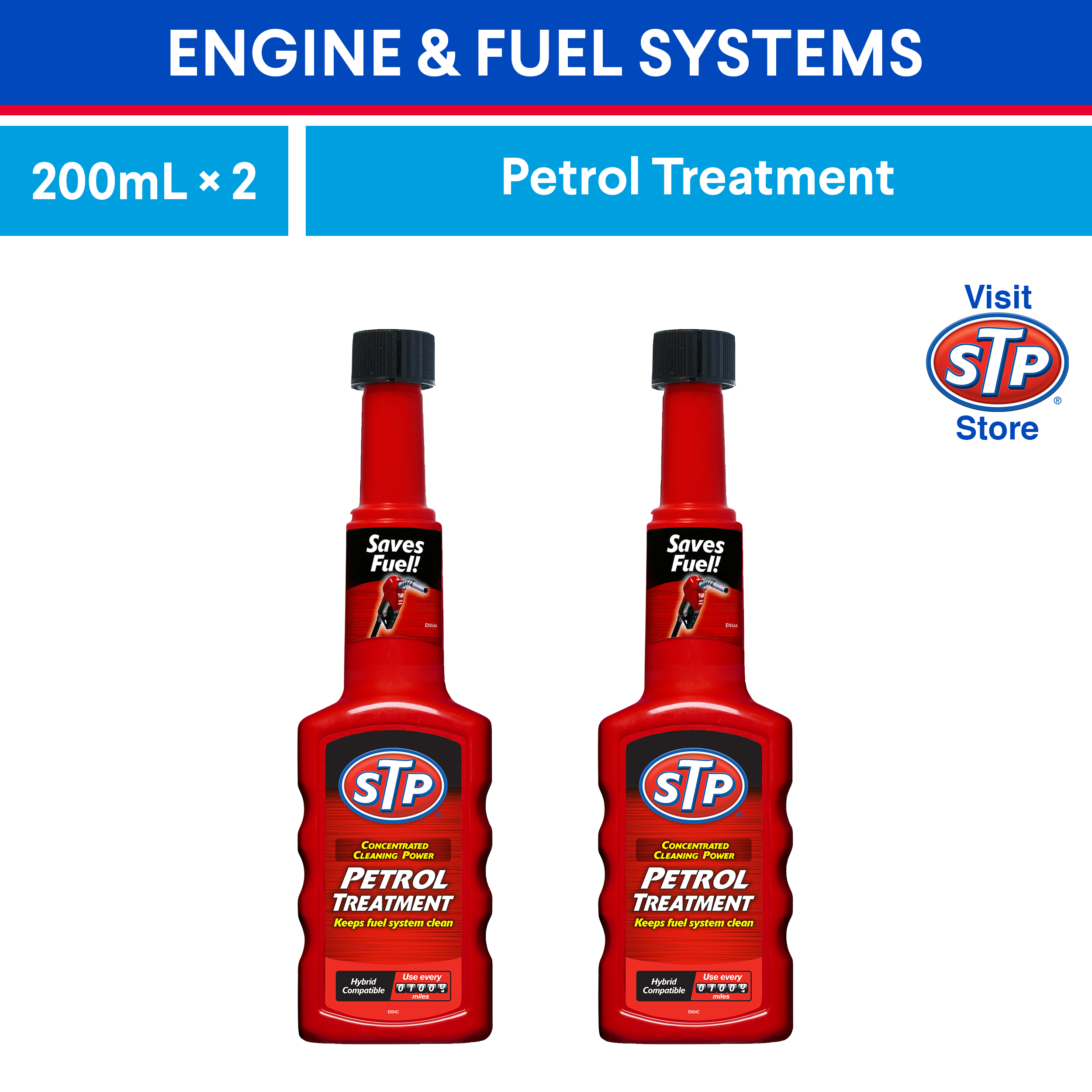 [Bundle of 2] STP Petrol Treatment 200mL