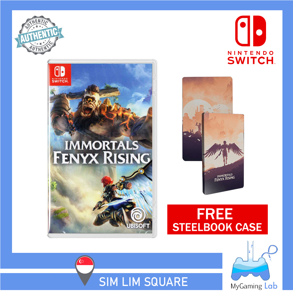 [SG] Nintendo Switch Game Immortals Fenyx Rising (Asia) with Steelbook