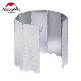NatureHike Ultralight Outdoor 8 Plates Foldable Wind Shield For Camping Stoves Cooker NH15F008-B