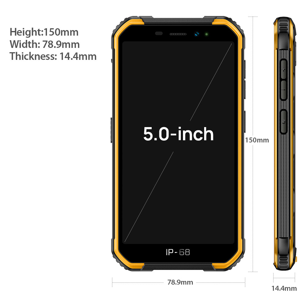 【Official shop】Ulefone Armor X6 Pro Rugged Waterproof Smartphone Android 12 NFC Mobile Phone 4GB RAM 128GB Expansion 4000mAh Cell Phone Global