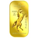 Puregold 1g Golden Horse Gold Bar 999.9