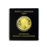 Royal Canadian Mint Pure Gold Coin, Maple Leaf, 1g