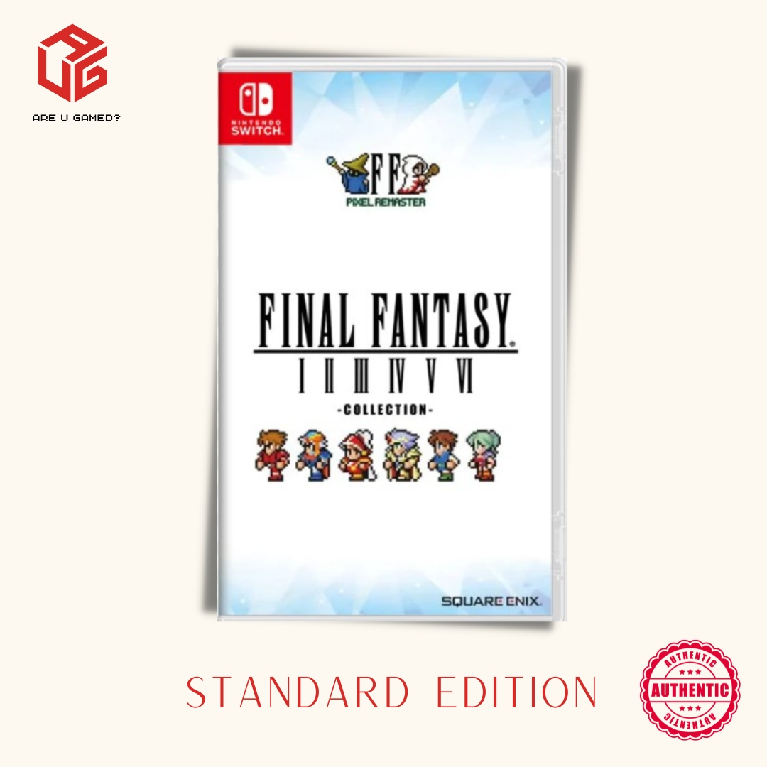 FINAL FANTASY I-VI PIXEL REMASTER COLLECTION - Nintendo Switch