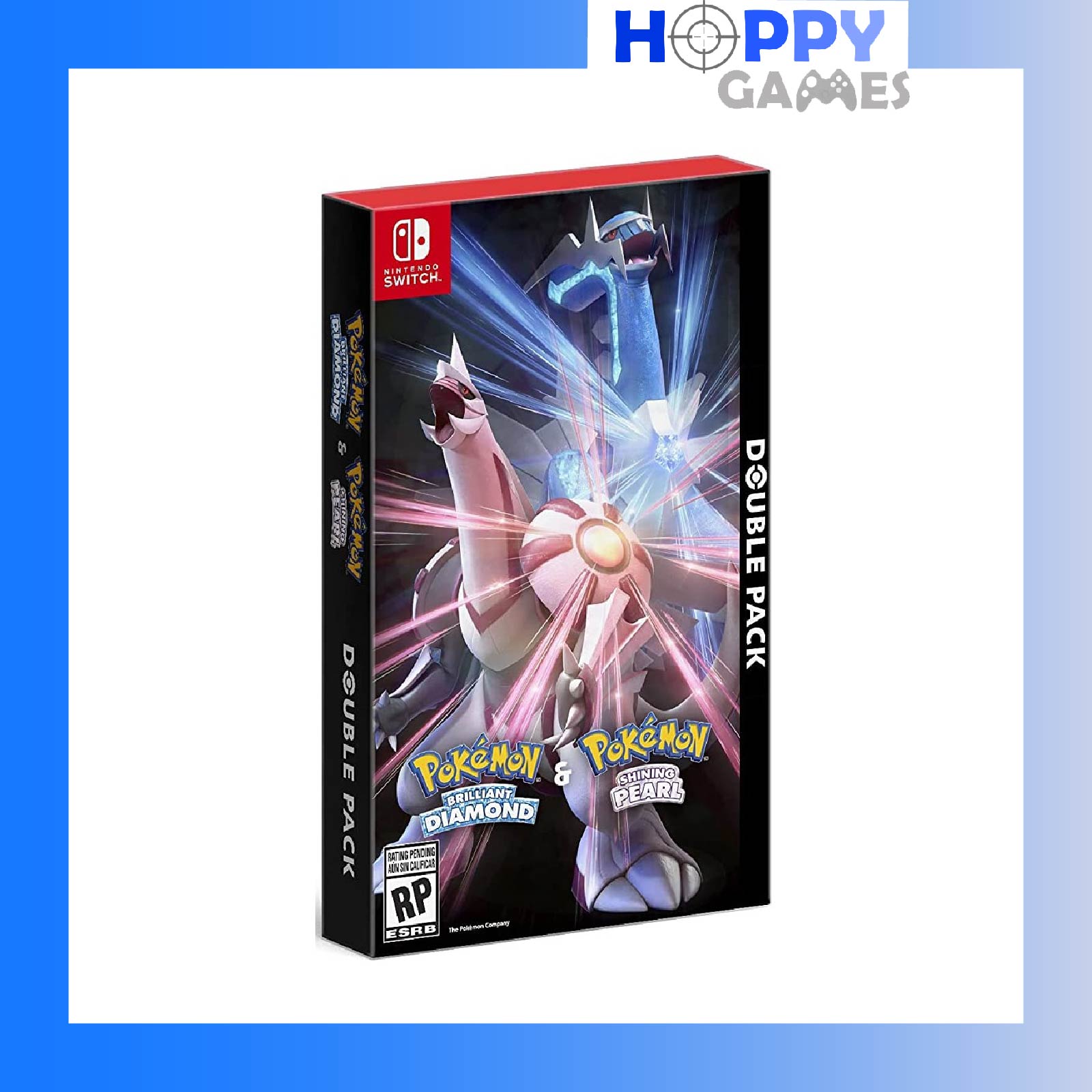 *CASHBACK + FREE SHIPPING* [FREE TOTE BAG - CHOOSE OPTION] Pokemon Brilliant Diamond Pokemon Shining Pearl Double Pack Nintendo Switch