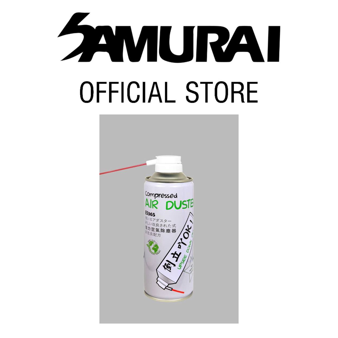 Samurai Multi-Function Compressed Air Duster - For cleaning Electronics, Circuit boards and Interiors