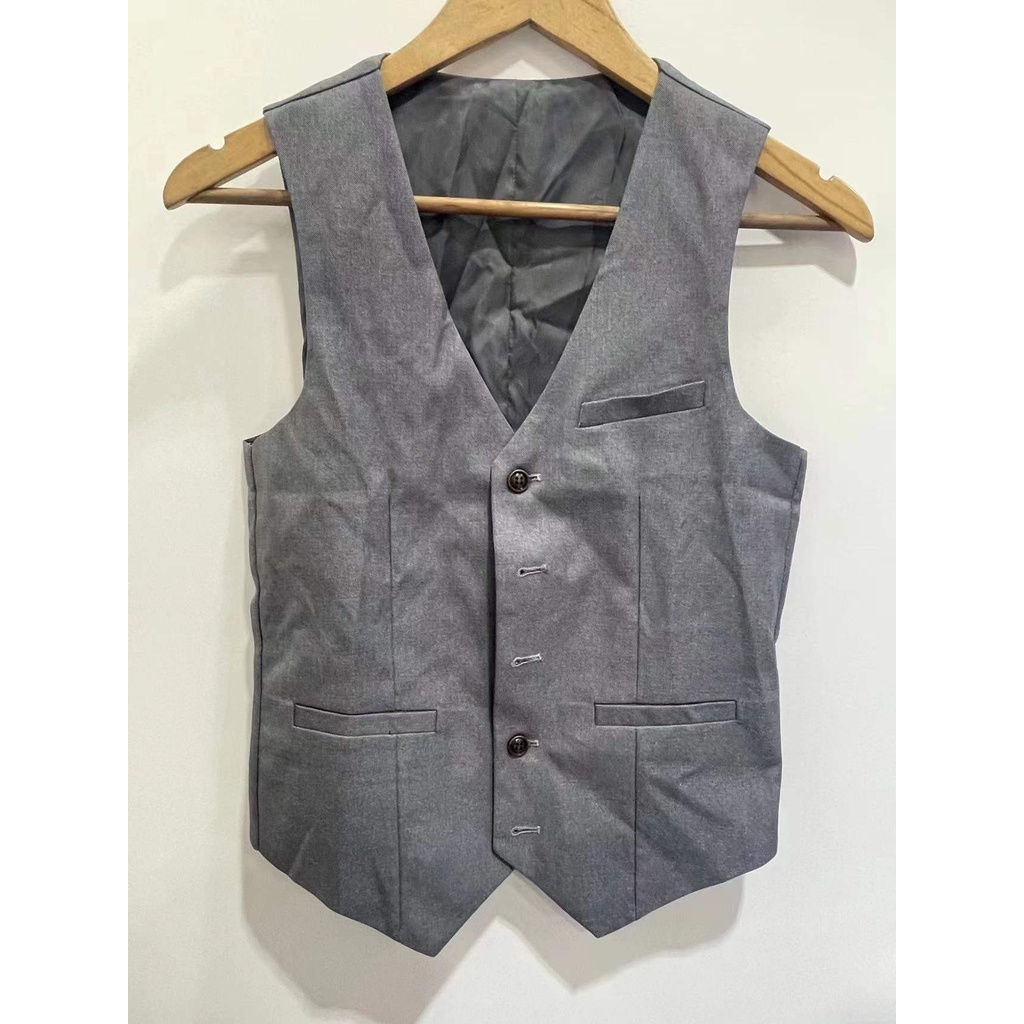 New retro style men's vest business casual slim suit vest