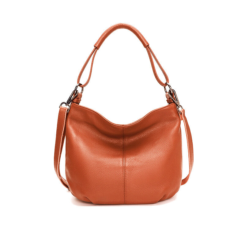 Royal Bagger Handbag For Women Girls Genuine Cow Leather Fashion Shoulder Sling Bag Top Handle Bags