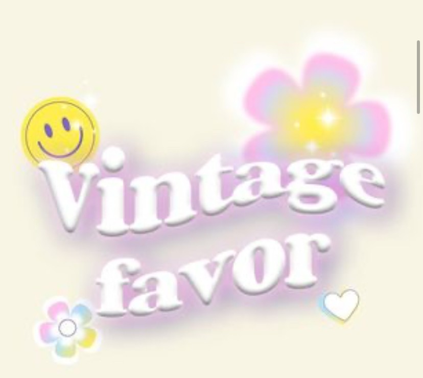Vintage Favor